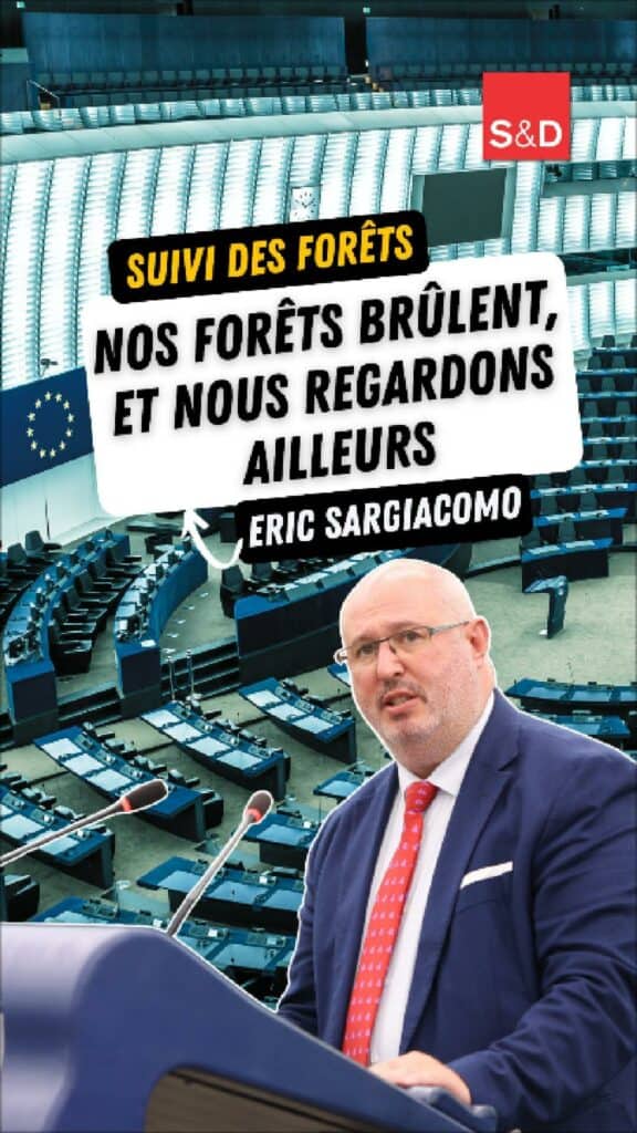 Éric Sargiacomo forêts brûlent