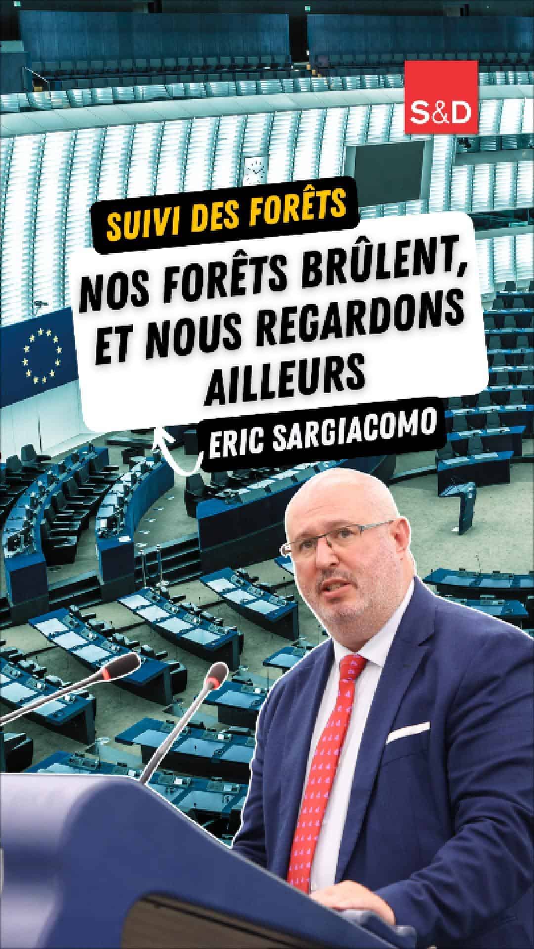 Éric Sargiacomo forêts brûlent