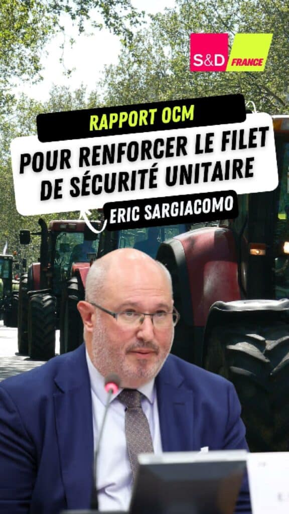 Présentation d’Eric Sargiacomo, député européen des Landes. - Engagements pour l’agriculture, la pêche, et la justice sociale. - Vice-présidence de la commission agriculture.