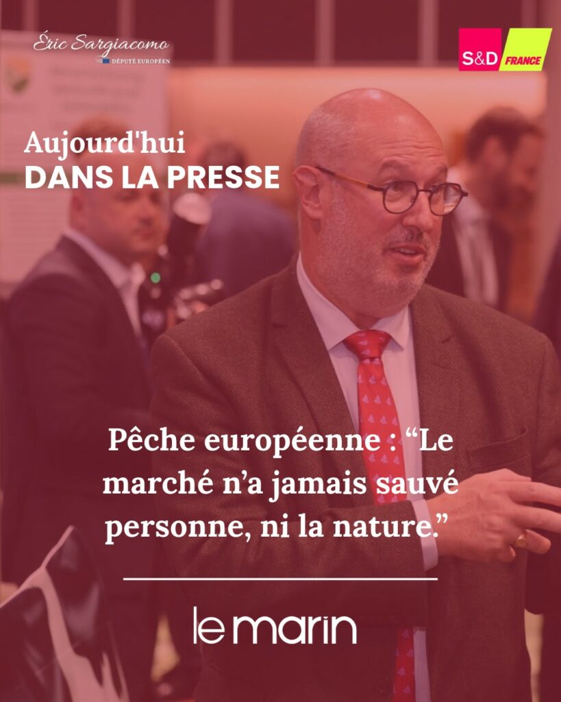 Présentation d’Eric Sargiacomo, député européen des Landes. - Engagements pour l’agriculture, la pêche, et la justice sociale. - Vice-présidence de la commission agriculture.