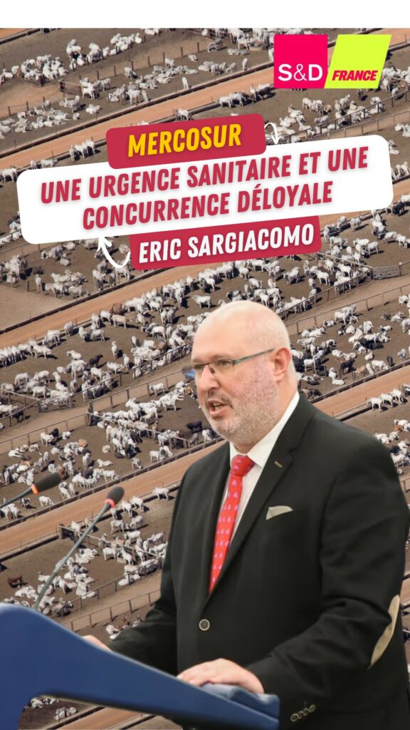 Présentation d’Eric Sargiacomo, député européen des Landes. - Engagements pour l’agriculture, la pêche, et la justice sociale. - Vice-présidence de la commission agriculture.